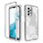 Samsung Galaxy A23 5G用前面と背面 360度 フルカバー 極薄ソフトケース シリコンケース 耐衝撃 全面保護 バンパー 透明 サムスン ホワイト