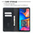Samsung Galaxy A30用手帳型 レザーケース スタンド カバー B17F サムスン 