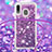 Samsung Galaxy A30用シリコンケース ソフトタッチラバー ブリンブリン カバー 携帯ストラップ S03 サムスン 