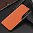 Samsung Galaxy A30S用手帳型 レザーケース スタンド カバー QH2 サムスン オレンジ