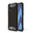 Samsung Galaxy A30S用ハイブリットバンパーケース プラスチック 兼シリコーン カバー WL1 サムスン ブラック