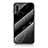 Samsung Galaxy A30S用ハイブリットバンパーケース プラスチック パターン 鏡面 カバー サムスン ブラック