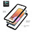 Samsung Galaxy A32 5G用ハイブリットバンパーケース プラスチック アンド指輪 マグネット式 ZJ1 サムスン 