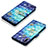 Samsung Galaxy A40用手帳型 レザーケース スタンド パターン カバー Y03B サムスン ブルー