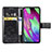 Samsung Galaxy A40用手帳型 レザーケース スタンド 花 カバー サムスン 