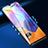 Samsung Galaxy A40s用アンチグレア ブルーライト 強化ガラス 液晶保護フィルム B07 サムスン クリア