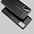 Samsung Galaxy A41用シリコンケース ソフトタッチラバー レザー柄 カバー サムスン 