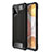 Samsung Galaxy A42 5G用ハイブリットバンパーケース プラスチック 兼シリコーン カバー サムスン ブラック