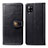 Samsung Galaxy A42 5G用手帳型 レザーケース スタンド カバー L04 サムスン ブラック