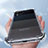 Samsung Galaxy A42 5G用極薄ソフトケース シリコンケース 耐衝撃 全面保護 クリア透明 T03 サムスン クリア