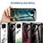 Samsung Galaxy A42 5G用ハイブリットバンパーケース プラスチック パターン 鏡面 カバー サムスン 