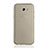 Samsung Galaxy A5 (2017) Duos用極薄ソフトケース シリコンケース 耐衝撃 全面保護 クリア透明 T03 サムスン グレー