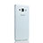Samsung Galaxy A5 SM-500F用極薄ソフトケース シリコンケース 耐衝撃 全面保護 クリア透明 サムスン ネイビー