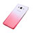 Samsung Galaxy A5 SM-500F用極薄ソフトケース グラデーション 勾配色 クリア透明 サムスン ピンク