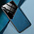 Samsung Galaxy A50用シリコンケース ソフトタッチラバー レザー柄 アンドマグネット式 サムスン ネイビー