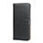 Samsung Galaxy A50用手帳型 レザーケース スタンド サムスン ブラック