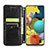 Samsung Galaxy A51 4G用手帳型 レザーケース スタンド パターン カバー S01D サムスン 