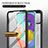 Samsung Galaxy A51 4G用360度 フルカバー ハイブリットバンパーケース クリア透明 プラスチック カバー YB2 サムスン 