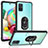 Samsung Galaxy A51 4G用ハイブリットバンパーケース プラスチック アンド指輪 マグネット式 MQ2 サムスン 