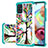 Samsung Galaxy A51 4G用ハイブリットバンパーケース プラスチック 兼シリコーン カバー 前面と背面 360度 フル JX1 サムスン 