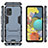 Samsung Galaxy A51 4G用ハイブリットバンパーケース スタンド プラスチック 兼シリコーン カバー KC1 サムスン 