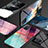 Samsung Galaxy A51 4G用ハイブリットバンパーケース プラスチック パターン 鏡面 カバー LS1 サムスン 