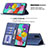 Samsung Galaxy A51 4G用手帳型 レザーケース スタンド カバー B01F サムスン 