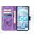 Samsung Galaxy A51 4G用手帳型 レザーケース スタンド バタフライ 蝶 カバー Y01B サムスン 