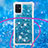Samsung Galaxy A51 4G用シリコンケース ソフトタッチラバー ブリンブリン カバー 携帯ストラップ S03 サムスン 