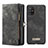 Samsung Galaxy A51 5G用手帳型 レザーケース スタンド カバー C03S サムスン ブラック