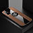 Samsung Galaxy A51 5G用極薄ソフトケース シリコンケース 耐衝撃 全面保護 アンド指輪 マグネット式 バンパー A01 サムスン ブラウン