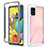 Samsung Galaxy A51 5G用360度 フルカバー ハイブリットバンパーケース クリア透明 プラスチック カバー ZJ3 サムスン 