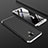 Samsung Galaxy A6 (2018)用ハードケース プラスチック 質感もマット 前面と背面 360度 フルカバー サムスン シルバー