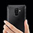 Samsung Galaxy A6 Plus用極薄ソフトケース シリコンケース 耐衝撃 全面保護 透明 H01 サムスン 