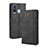 Samsung Galaxy A60用手帳型 レザーケース スタンド カバー BY4 サムスン ブラック