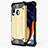 Samsung Galaxy A60用360度 フルカバー極薄ソフトケース シリコンケース 耐衝撃 全面保護 バンパー S01 サムスン ゴールド