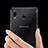 Samsung Galaxy A6s用極薄ソフトケース シリコンケース 耐衝撃 全面保護 クリア透明 T06 サムスン クリア