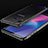 Samsung Galaxy A6s用極薄ソフトケース シリコンケース 耐衝撃 全面保護 クリア透明 H01 サムスン ブラック