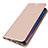 Samsung Galaxy A6s用手帳型 レザーケース スタンド カバー L01 サムスン ローズゴールド