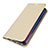 Samsung Galaxy A6s用手帳型 レザーケース スタンド カバー L01 サムスン ゴールド