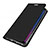 Samsung Galaxy A6s用手帳型 レザーケース スタンド カバー L01 サムスン ブラック