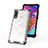 Samsung Galaxy A70E用360度 フルカバー ハイブリットバンパーケース クリア透明 プラスチック カバー AM2 サムスン 