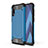 Samsung Galaxy A70S用ハイブリットバンパーケース プラスチック 兼シリコーン カバー WL1 サムスン ネイビー
