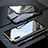 Samsung Galaxy A70S用ケース 高級感 手触り良い アルミメタル 製の金属製 360度 フルカバーバンパー 鏡面 カバー T02 サムスン ブラック