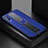 Samsung Galaxy A70S用シリコンケース ソフトタッチラバー レザー柄 アンドマグネット式 FL1 サムスン 