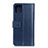 Samsung Galaxy A71 4G A715用手帳型 レザーケース スタンド カバー L09 サムスン ネイビー