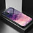 Samsung Galaxy A71 5G用ハイブリットバンパーケース プラスチック パターン 鏡面 カバー LS1 サムスン パープル