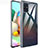 Samsung Galaxy A71 5G用極薄ソフトケース シリコンケース 耐衝撃 全面保護 クリア透明 T02 サムスン クリア