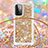 Samsung Galaxy A72 5G用シリコンケース ソフトタッチラバー ブリンブリン カバー 携帯ストラップ S03 サムスン 