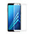 Samsung Galaxy A8 (2018) A530F用強化ガラス フル液晶保護フィルム サムスン ホワイト